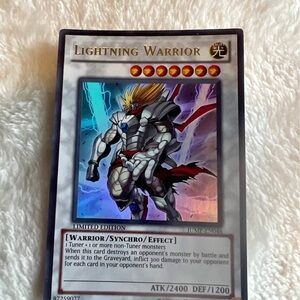 Lightning Warrior Yu-Gi-Oh! Card